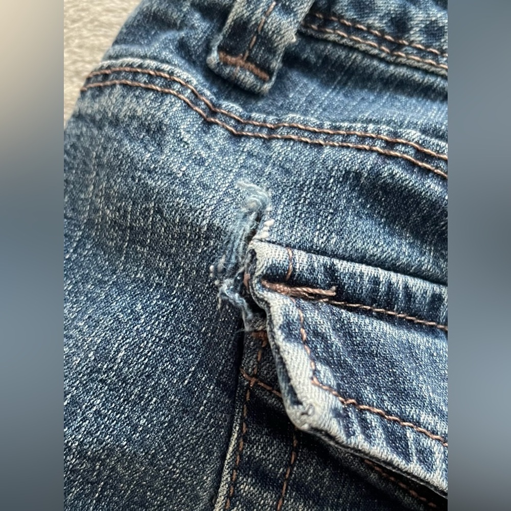 Navy Sonoma Bootcut Denim Jeans Women’s Size 16 Short - Picture 12 of 13